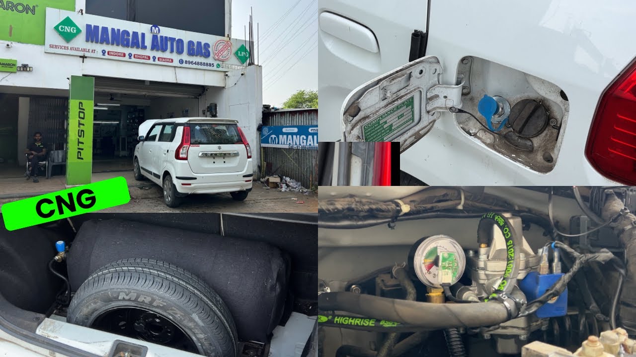 2025 Suzuki WagonR CNG installation CNG in WagonR | CNG Kit install in WagonR | CNG Kit