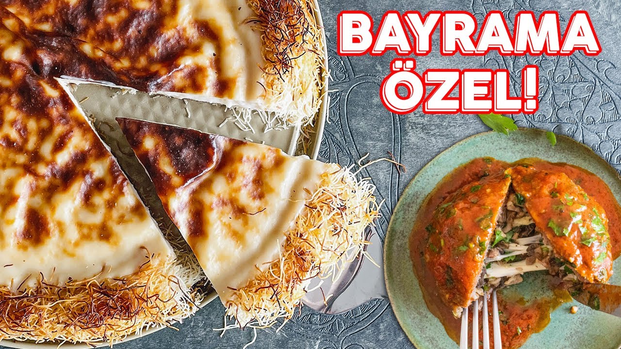 BU TARİFLER TAM RAMAZAN SOFRANIZA GÖRE! | Kadayıflı Süt Helvası🥧 ve İçi Dolu Köfte Tarifi 🧆
