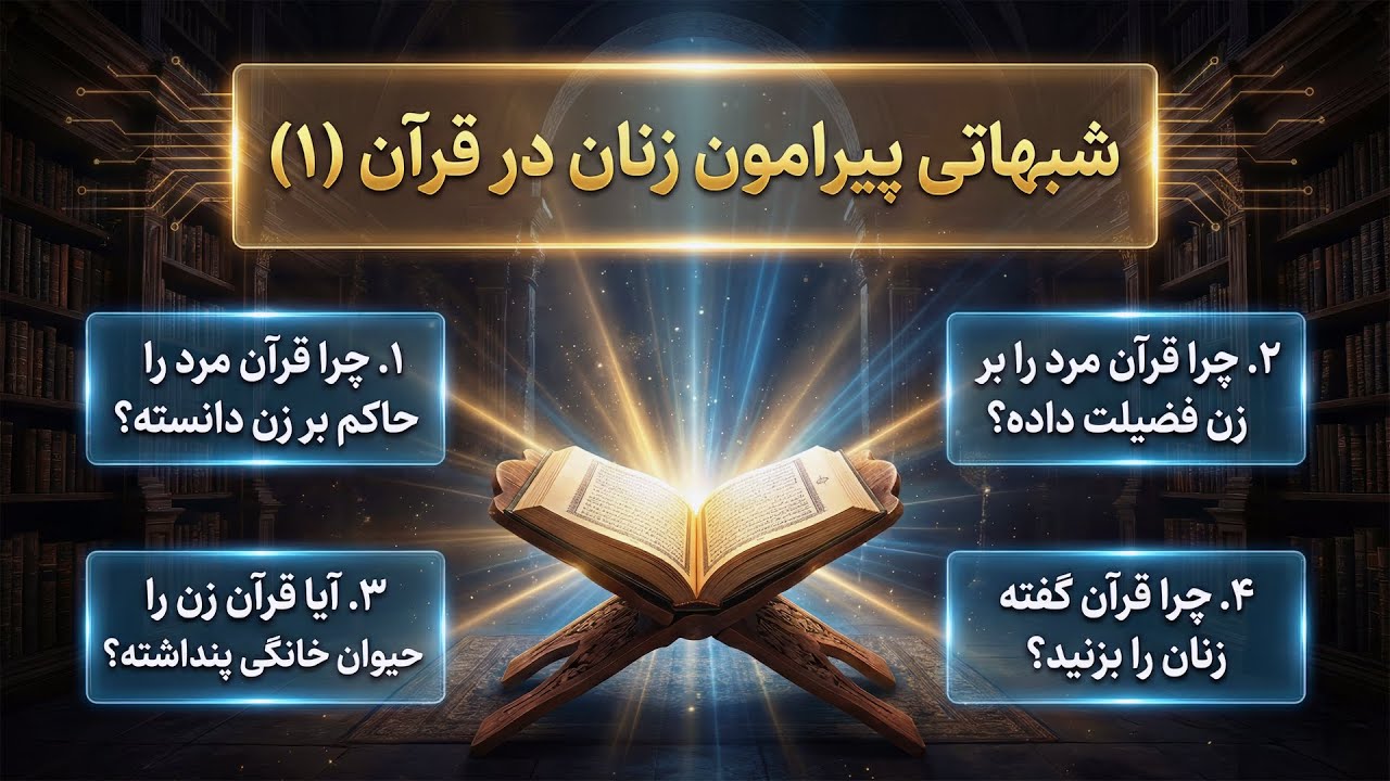 شبهاتی پیرامون زن در قرآن کریم (۱)