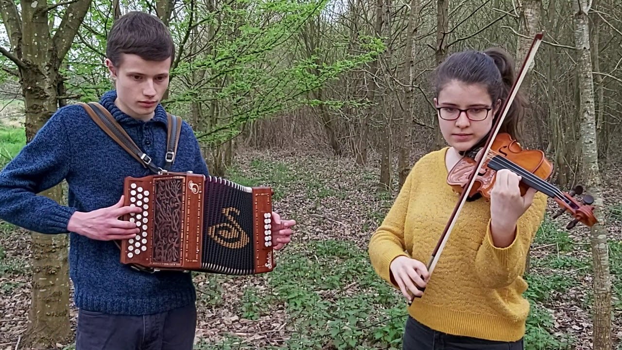 Les cils foncés - Accordéon diatonique et violon