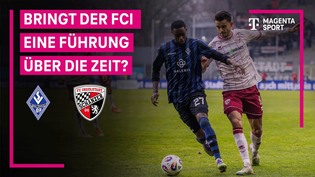 SV Waldhof Mannheim - FC Ingolstadt 04 | Highlights mit Live-Kommentar | 3. Liga | MAGENTA SPORT