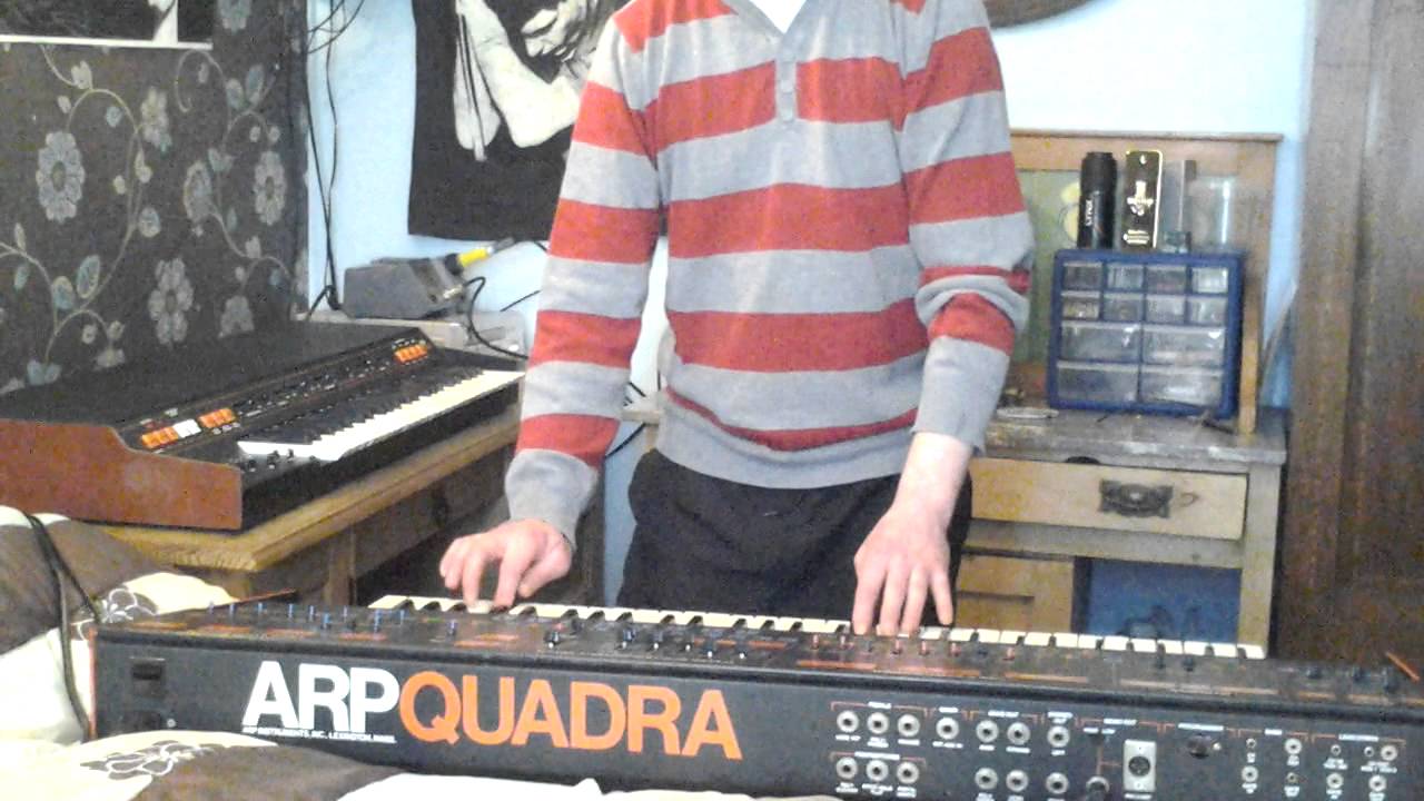 JOY DIVISION MEDLEY ON ARP SYNTHS Arp Quadra , Arp Omni 2