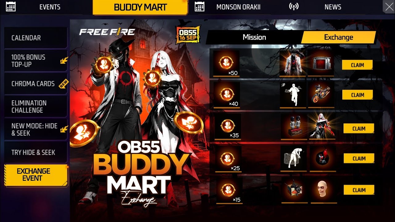 ফাইনালি বাডিমার্ট স্টোরে আসছে 🥳 বান্ডিল ও ইমোট💥 Buddy Mart Store Update | Free Fire New Event Today