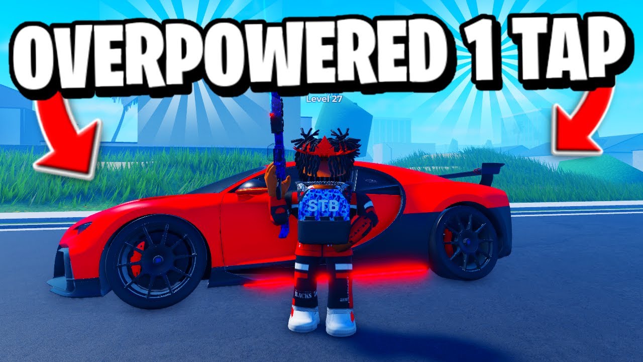 I USED THE MOST OVERPOWERED 1 TAP IN ROBLOX CALI SHOOTOUT!