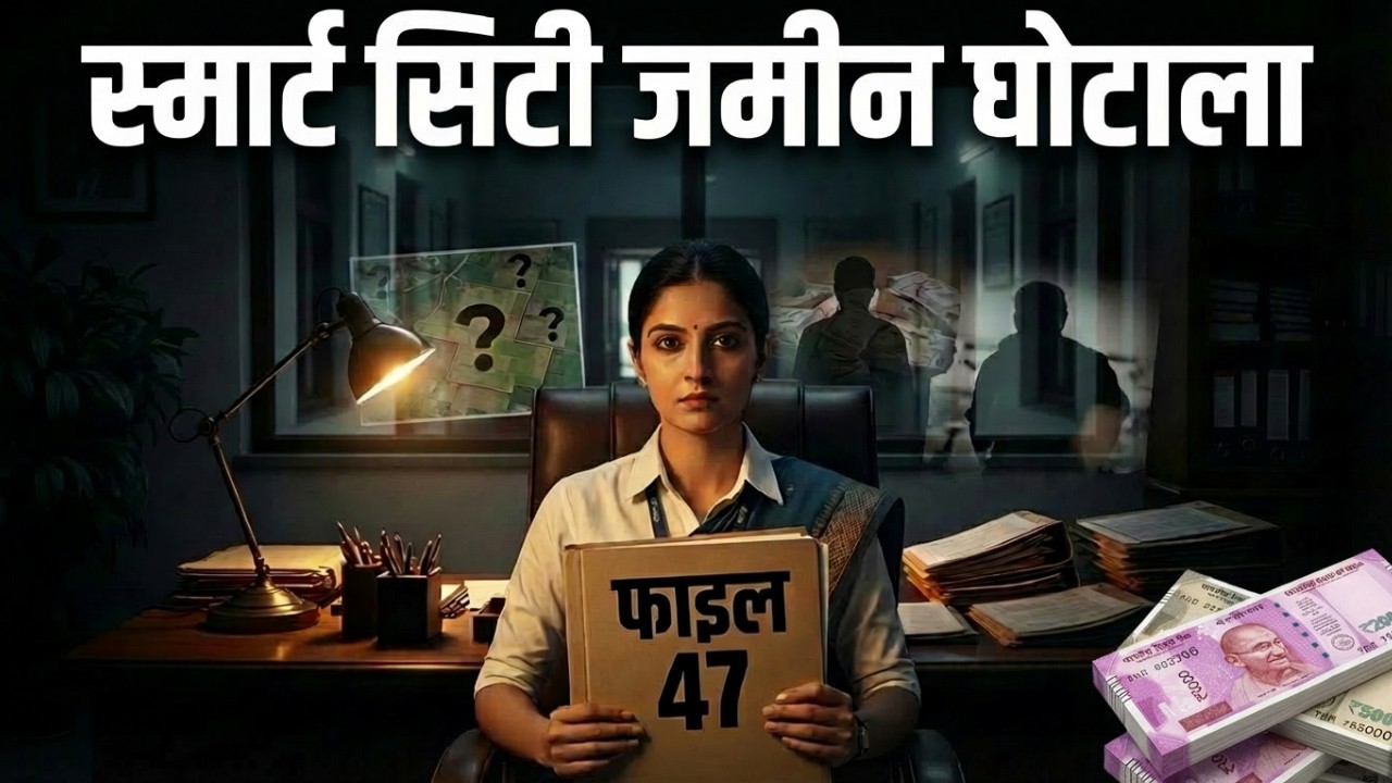Smart City  जमीन घोटाला! DM ने खोली फाइल!motivationalstory