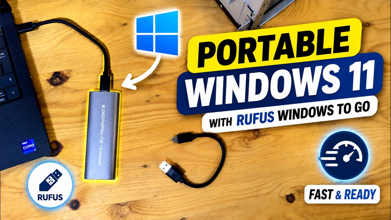 I Put Windows 11 on an External SSD and It&rsquo;s Genius