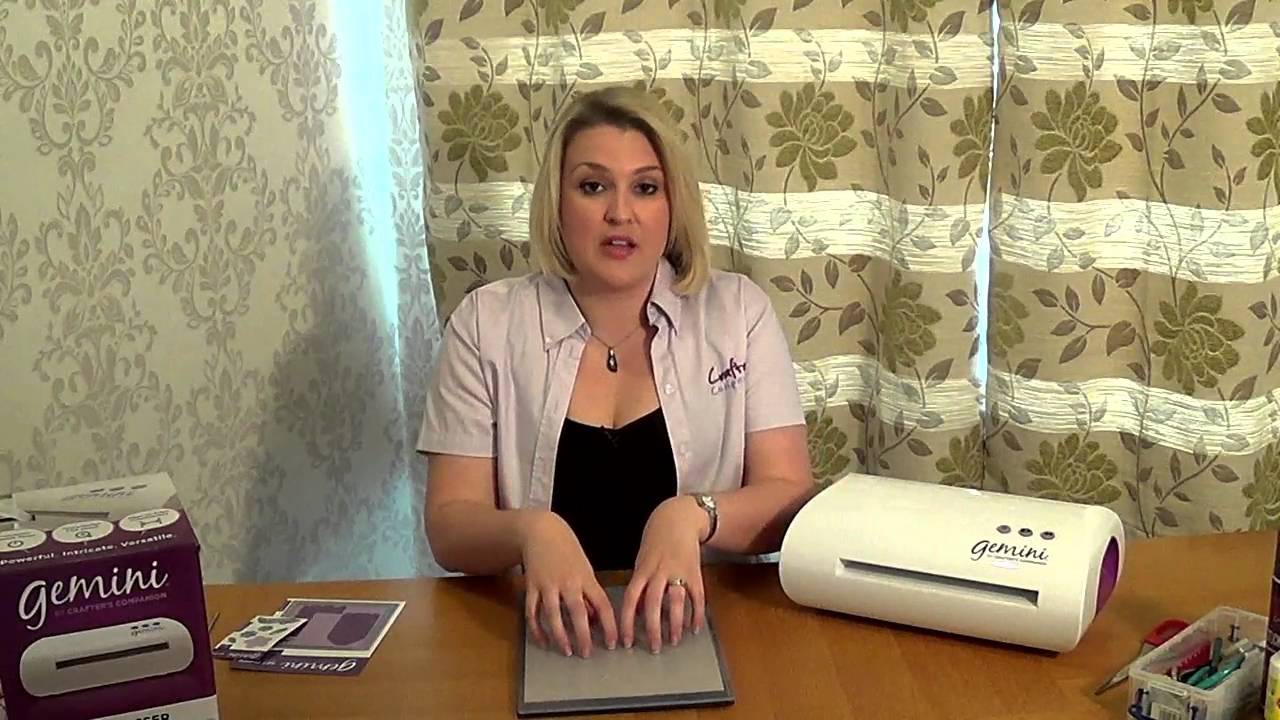 Crafters Companion- Gemini Education- Cutting with Thin Metal Dies