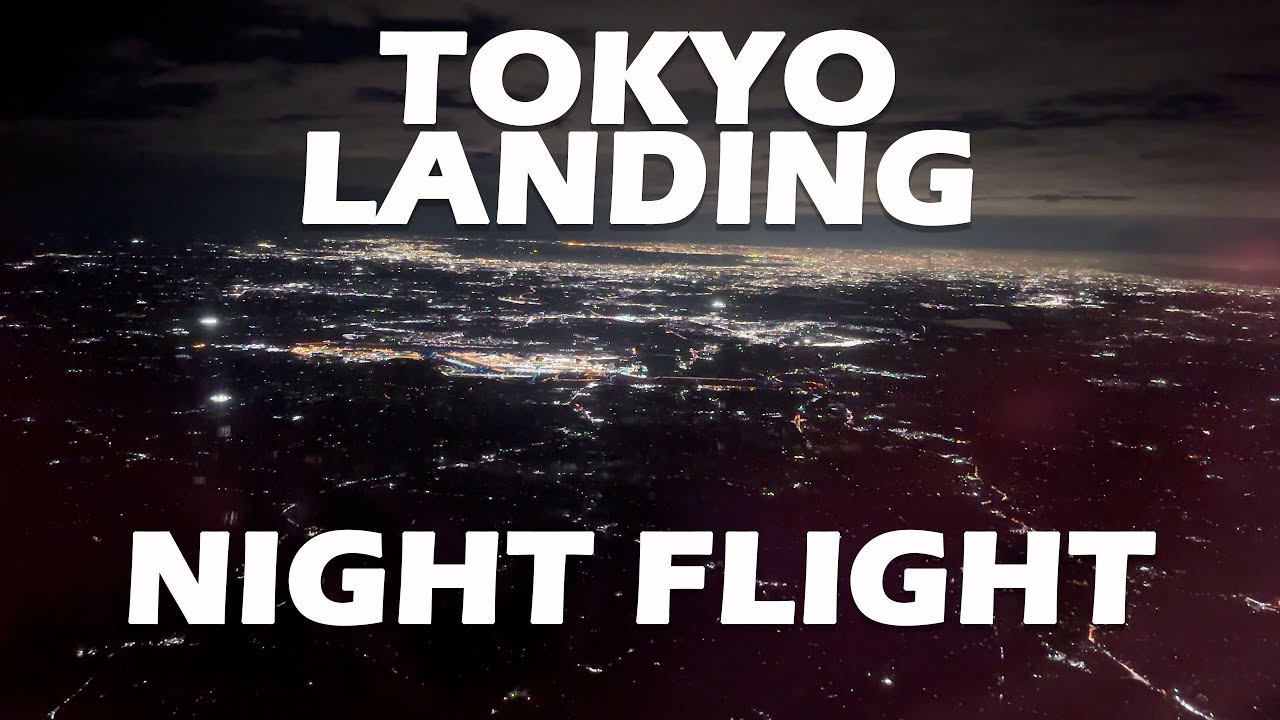 Landing At Tokyo Narita NRT Airport – Juneyao Airlines A321neo | HO1381 To Japan | Night Time Flight