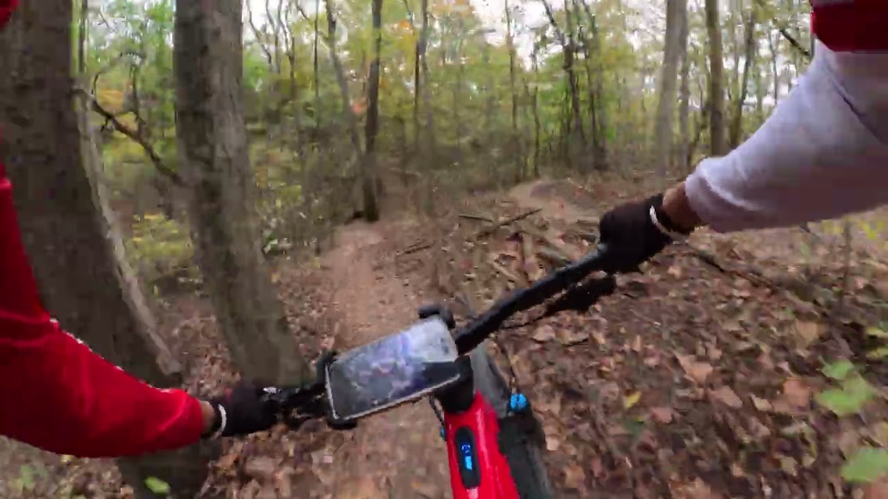 Mountain Bike Trail e belas imagens no percurso⚡️Recorde de tempo nos 10 kms 6.3 milhas.