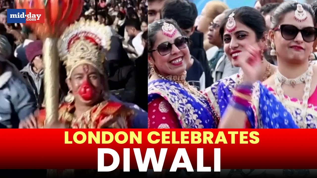 Diwali 2024: People in London celebrate the festival of lights - Watch video