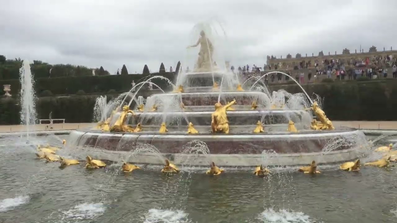 Latona&rsquo;s Fountain at the Palace of Versailles near Paris, France.