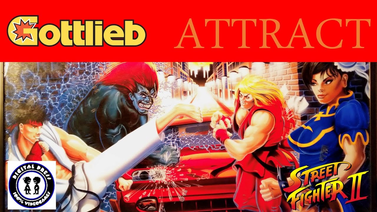 Street Fighter 2 Pinball - Attract Mode