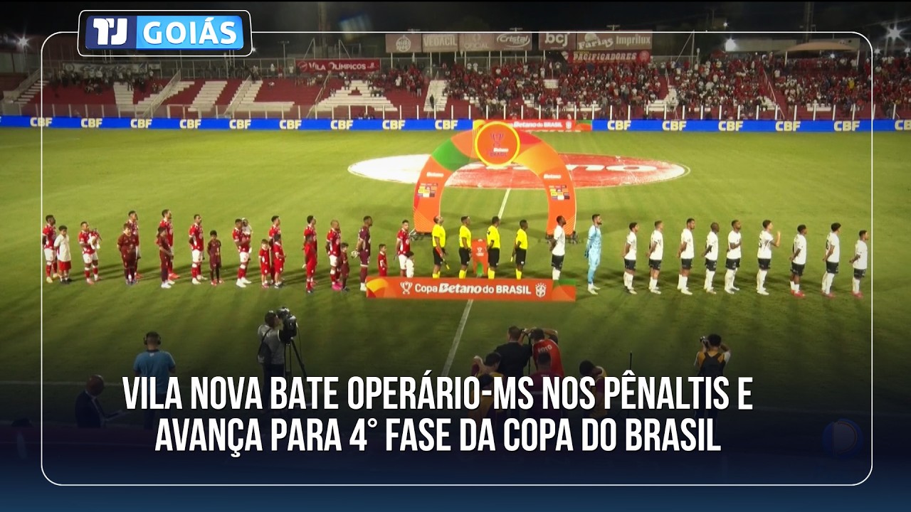 VILA NOVA 1 (5 X 4) 1 OPERÁRIO | COPA DO BRASIL 3º RODADA