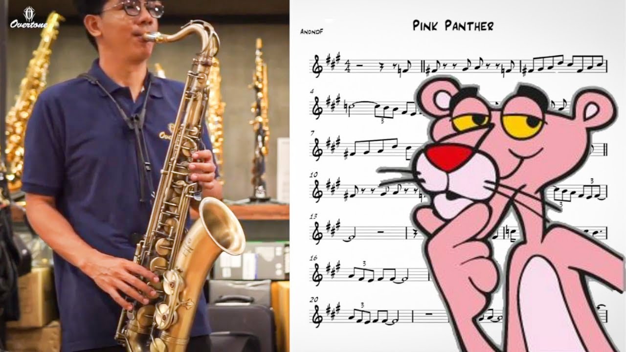 Pink Panther theme song (transcription and solo)