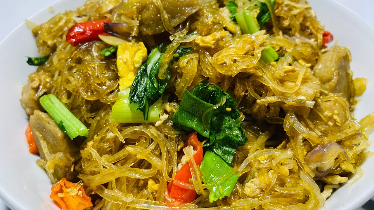 masak praktis simpel dan enak menu buka puasa, mie sohun kembang matahari