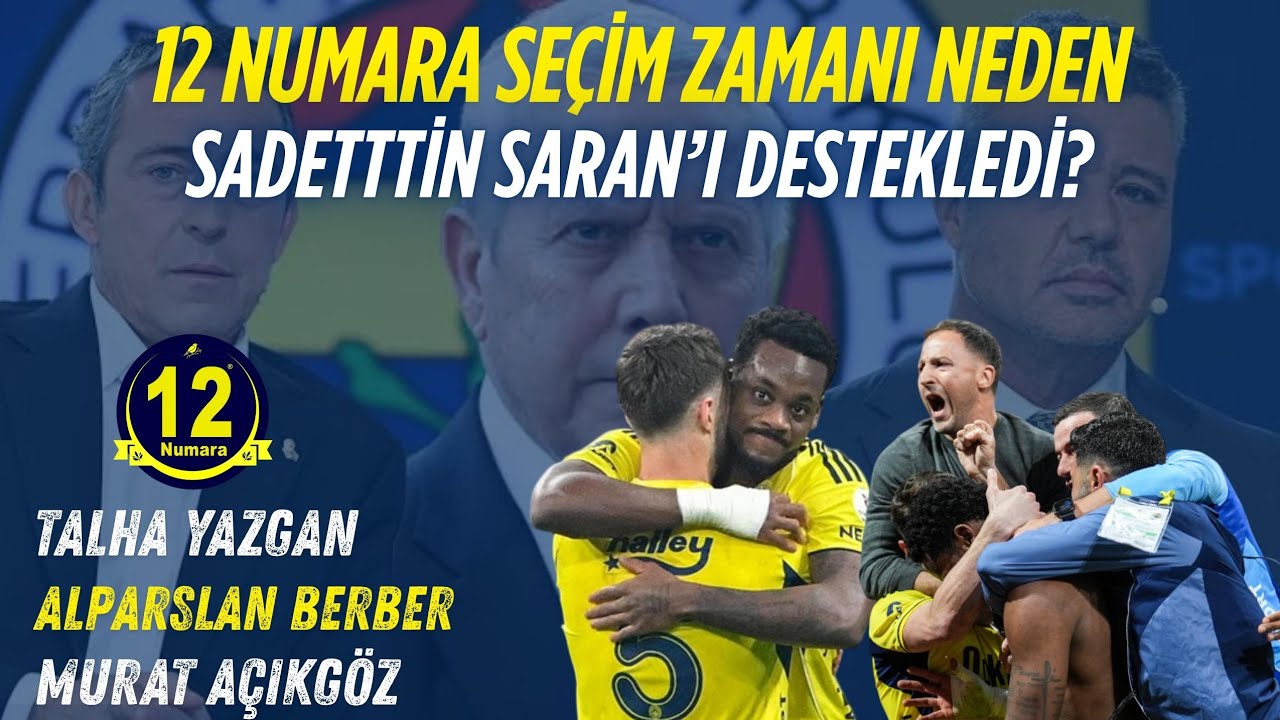 SADETTİN SARAN DEĞİL FENERBAH&Ccedil;E KAZANDI! #sadettinsaran #aliko&ccedil; #12numara #fenerbah&ccedil;e