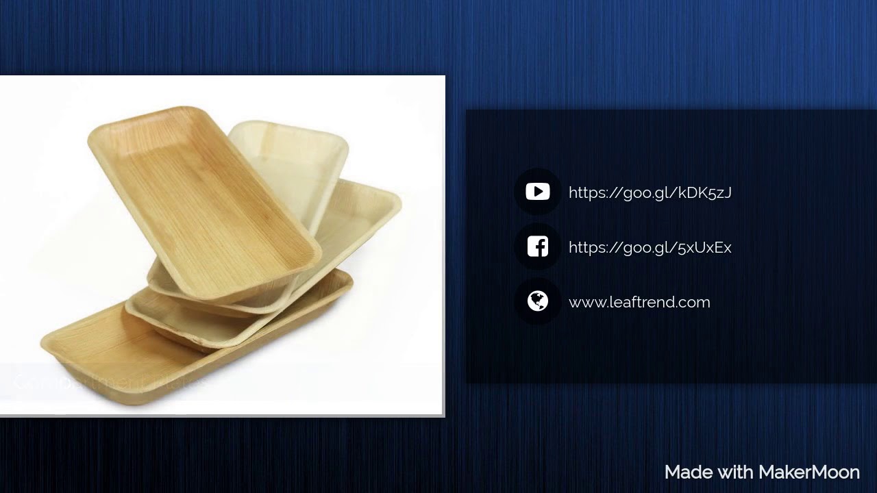 Leaftrend! The Best Palm leaf plates & Bowls Ever!