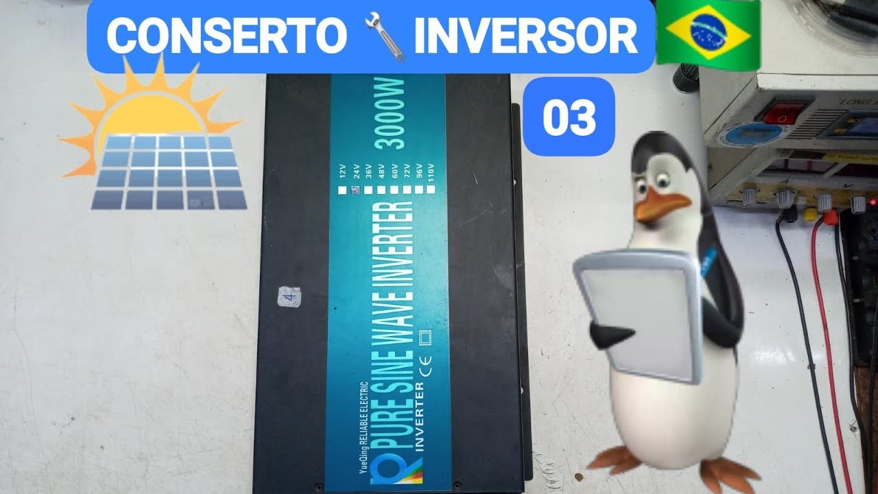 INVERSOR RELIABLE 03 CONSERTO PASSO A PASSO