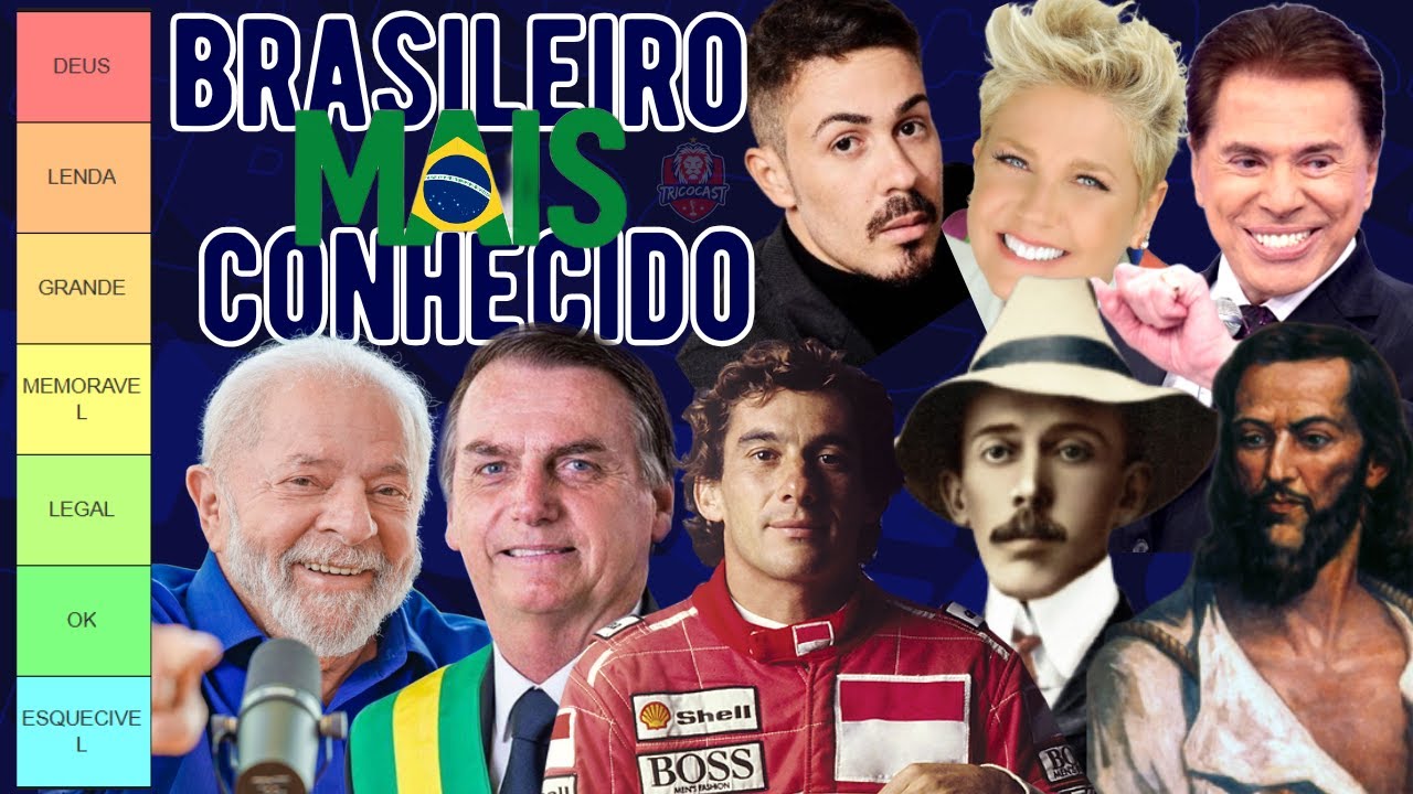 QUAL O BRASILEIRO MAIS FAMOSO DA HISTORIA?