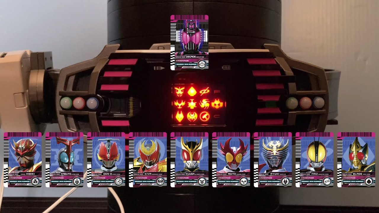 最強フォーム召喚！必殺技を放て！CSMケータッチをレコーダーに接続　コンプリートフォームに変身！CSMディケイドライバーver2&ケータッチ