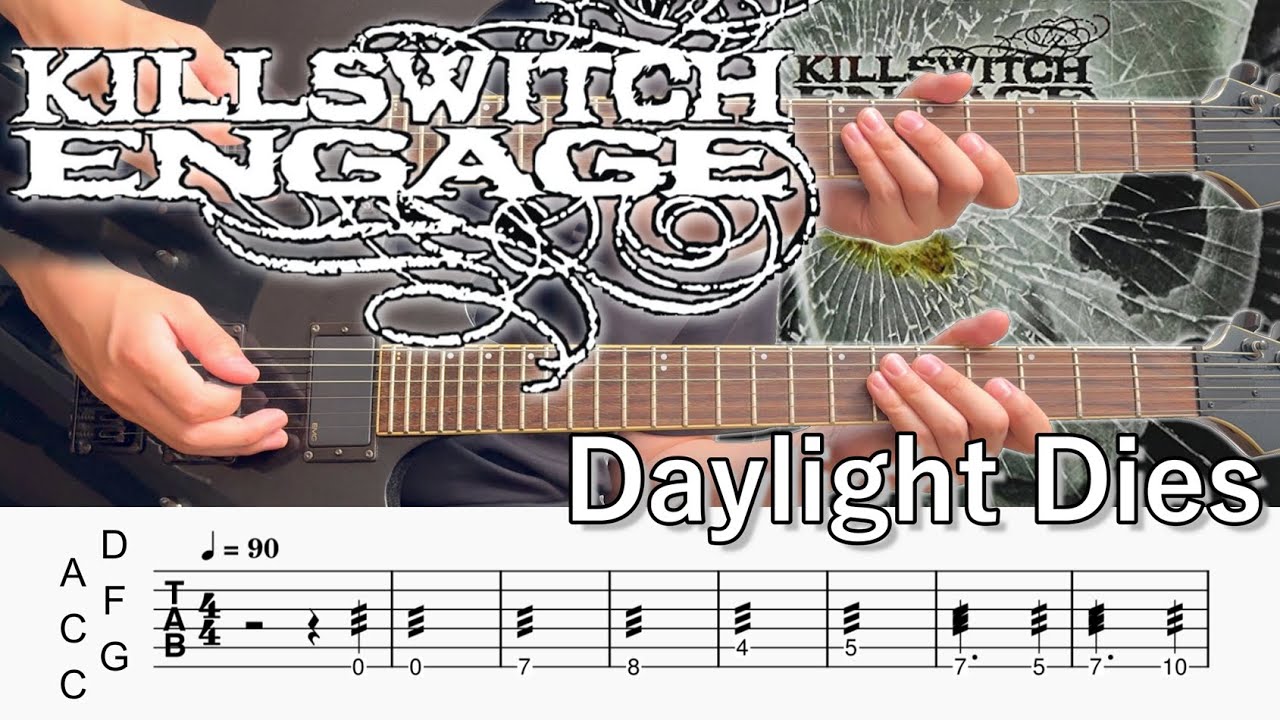 Daylight Dies  /  Killswitch engage (screen TAB | Guitar cover)