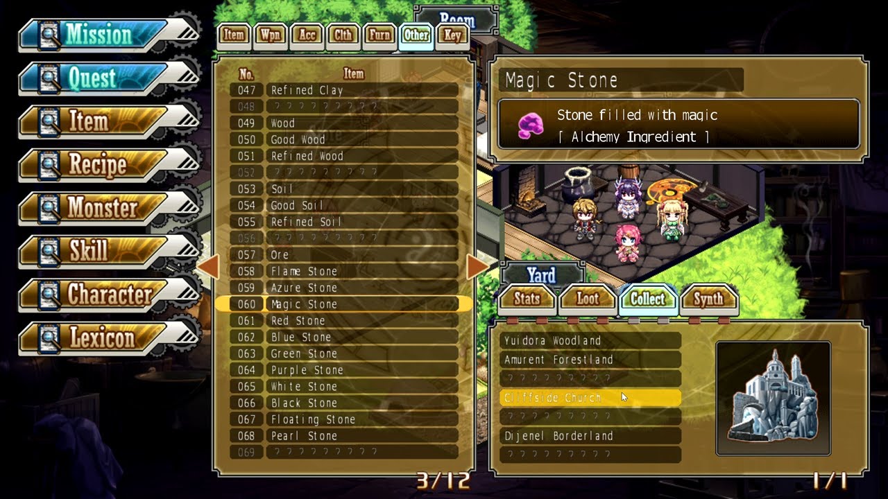【Kamidori Alchemy Meister】Chapter 5 ► Cliffside Chruch: Trail to the Church ★ Magic Stone ║#91║