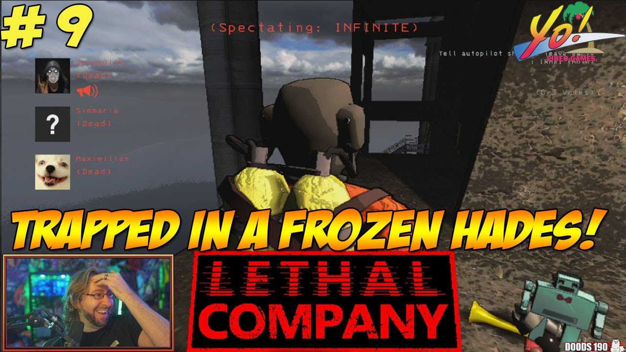 Lethal Company! DAY TWO! Trapped in a Frozen Hades! Part 9 - YoVideogames