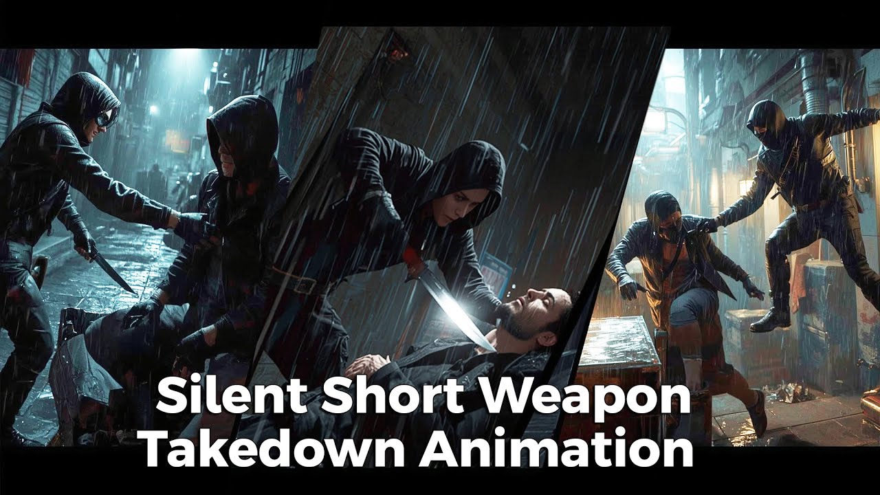 Silent Short Weapon Takedown Animation I Available to purchase now