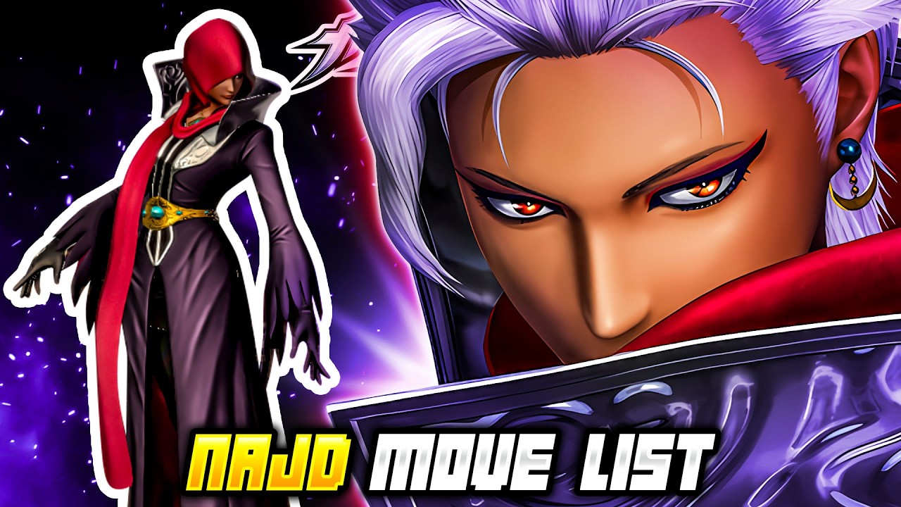 NAJD'S MOVE LIST - The King of Fighters XIV (KOFXIV)