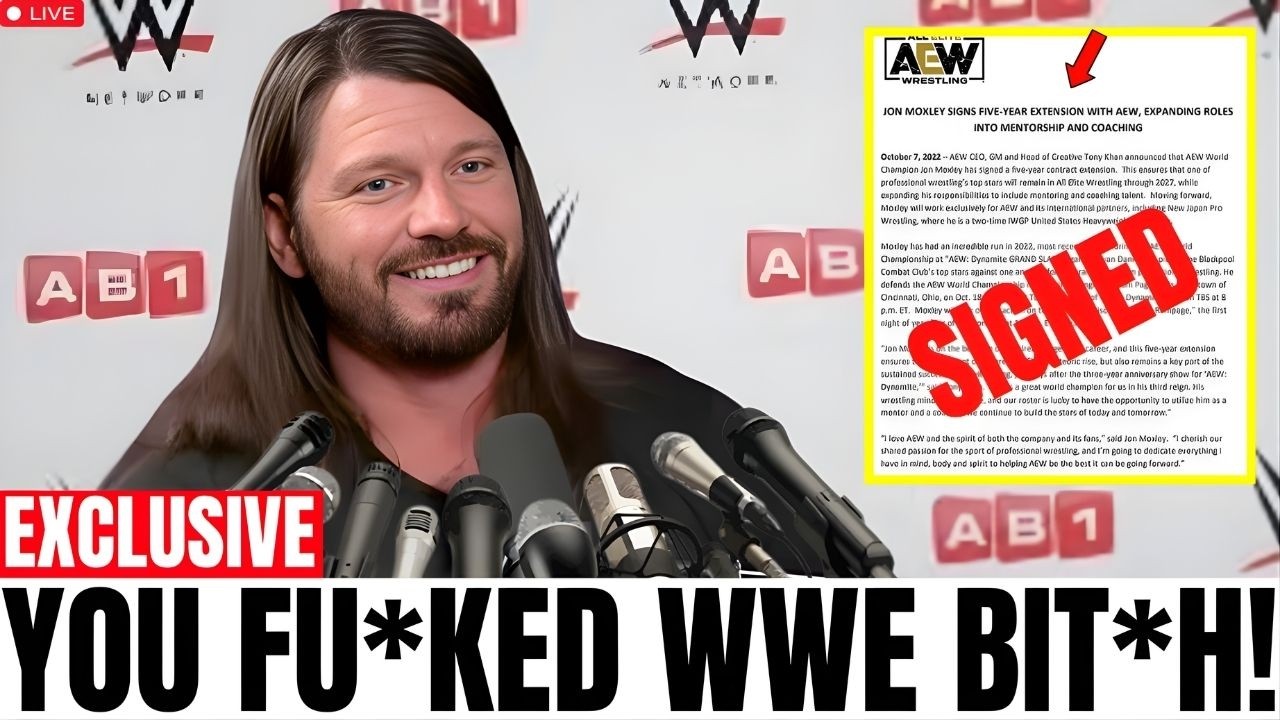 “WWE F*CKED My Life” — AJ Styles Signs a HUGE Deal With AEW After Controversial WWE Retirement!