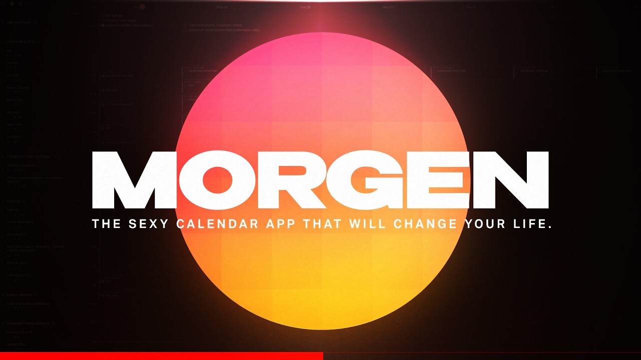 Meet Morgen. The World's Sexiest Calendar App. 🔥