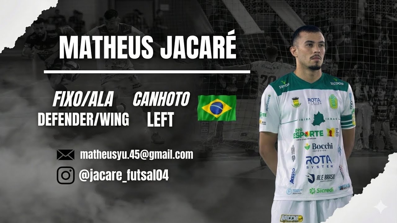 ATLETA MATHEUS JACARÉ | FIXO/ALA