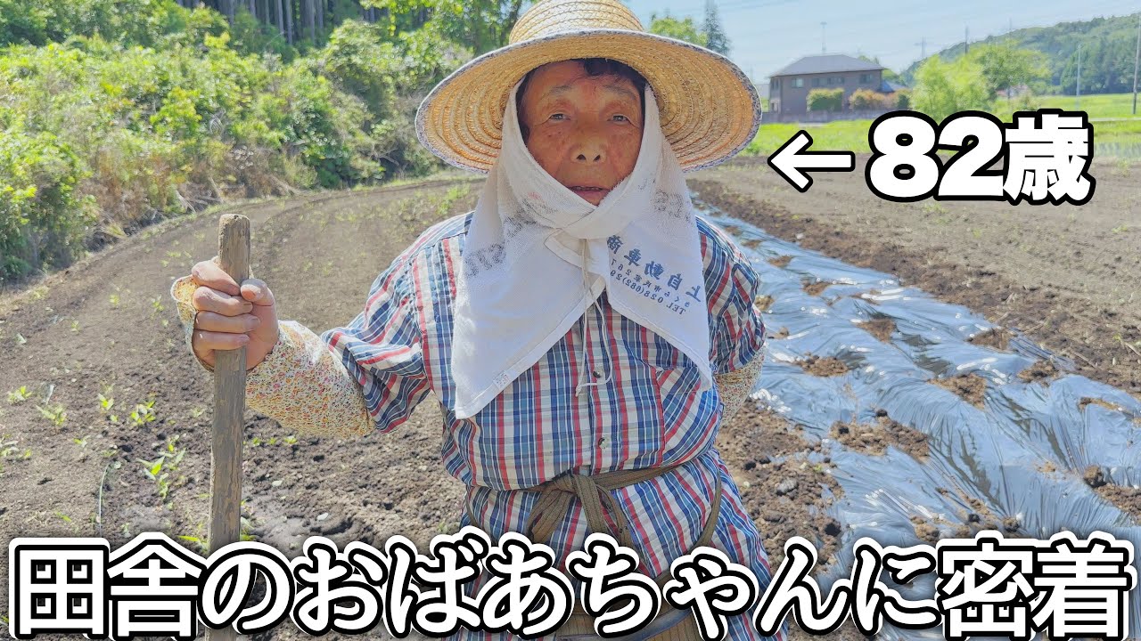 【密着】82歳おばあちゃんの農作業が大変過ぎた！