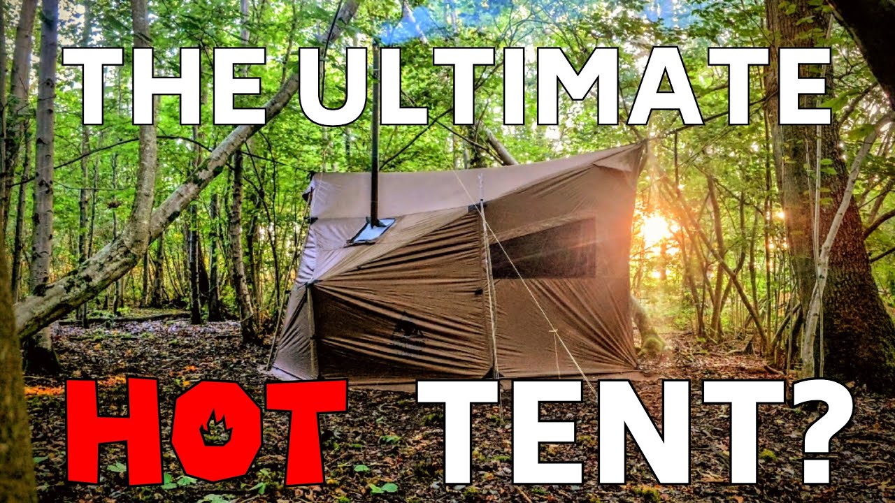 Is This the PERFECT Hammock Hot Tent for WILD Camping and BUSHCRAFT? | OneTigris COZSHACK Tarp Tent