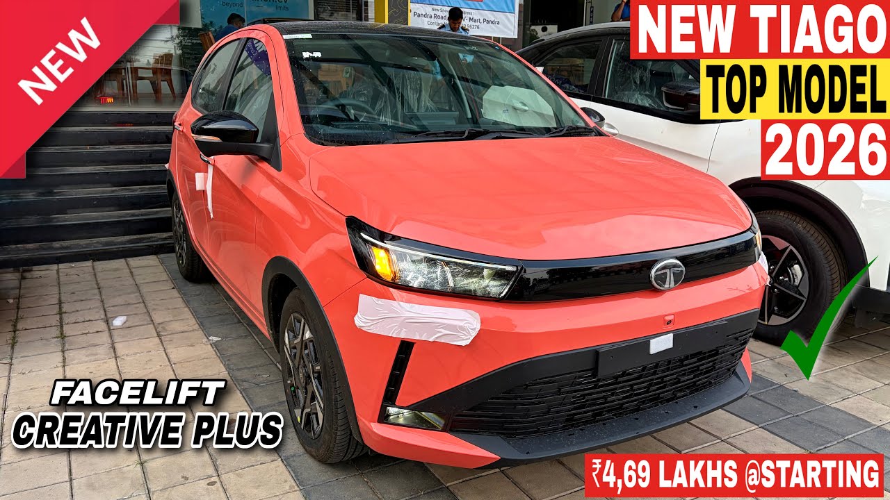 All New Tata Tiago Facelift 2026 | Updated✅ Tata Tiago Creative Plus | Tiago Top Model | 2026 Tiago 