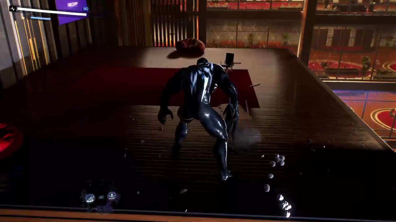 Spider Man 2 PS5 4k  / venom vs lizrd