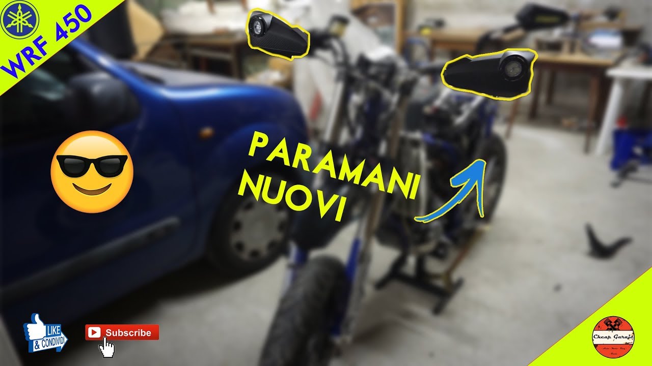 UNBOXING PARAMANI COPIE ACERBIS+ FRECCE+ LAMPADE A LED + MONTAGGIO