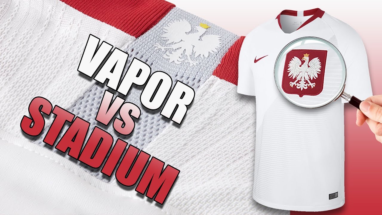 VAPOR vs. STADIUM! Znajdź R&Oacute;ŻNICE w koszulkach REPREZENTACJI | R-GOL.com