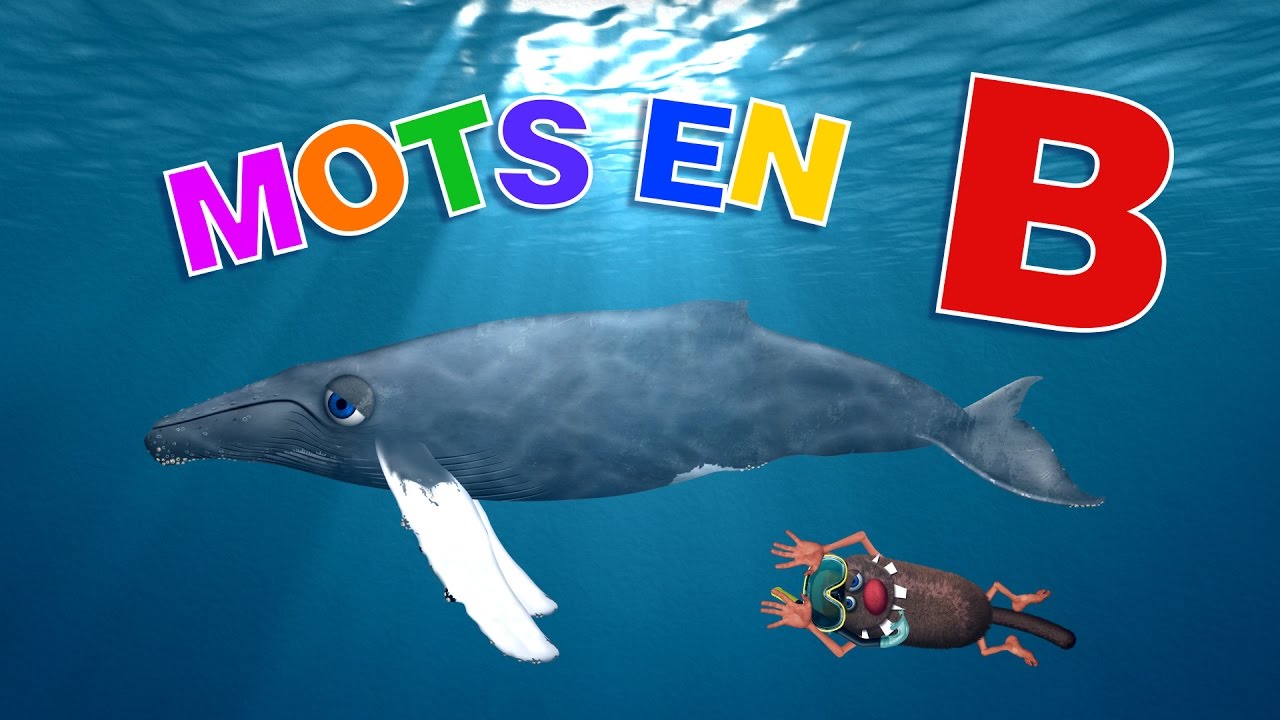 Apprendre aux enfants des mots commençant par B (Learn words starting with B for kids) 4k