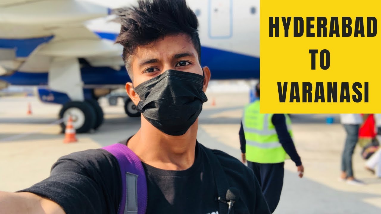 Hyderabad to Varanasi ✈️ Flight Tour  // vlog// Part - 2