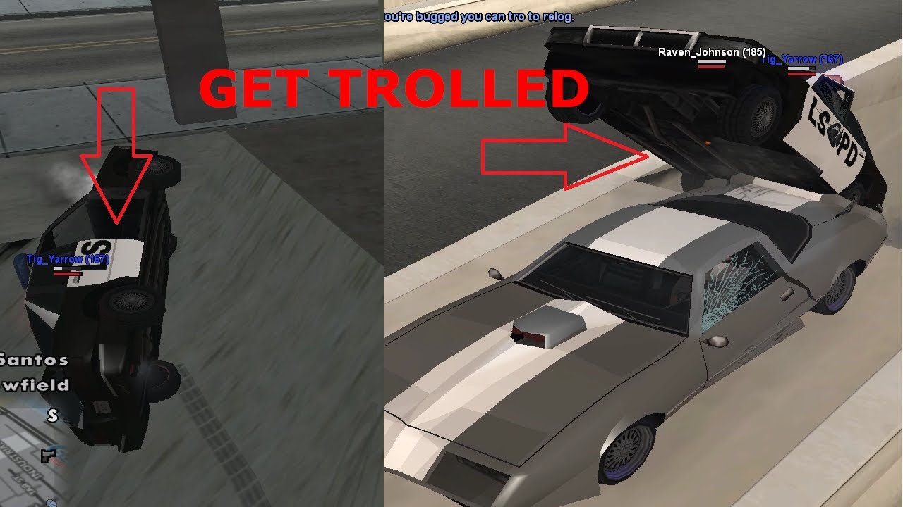 [HZRP] - How to trolling LSPD in Car
