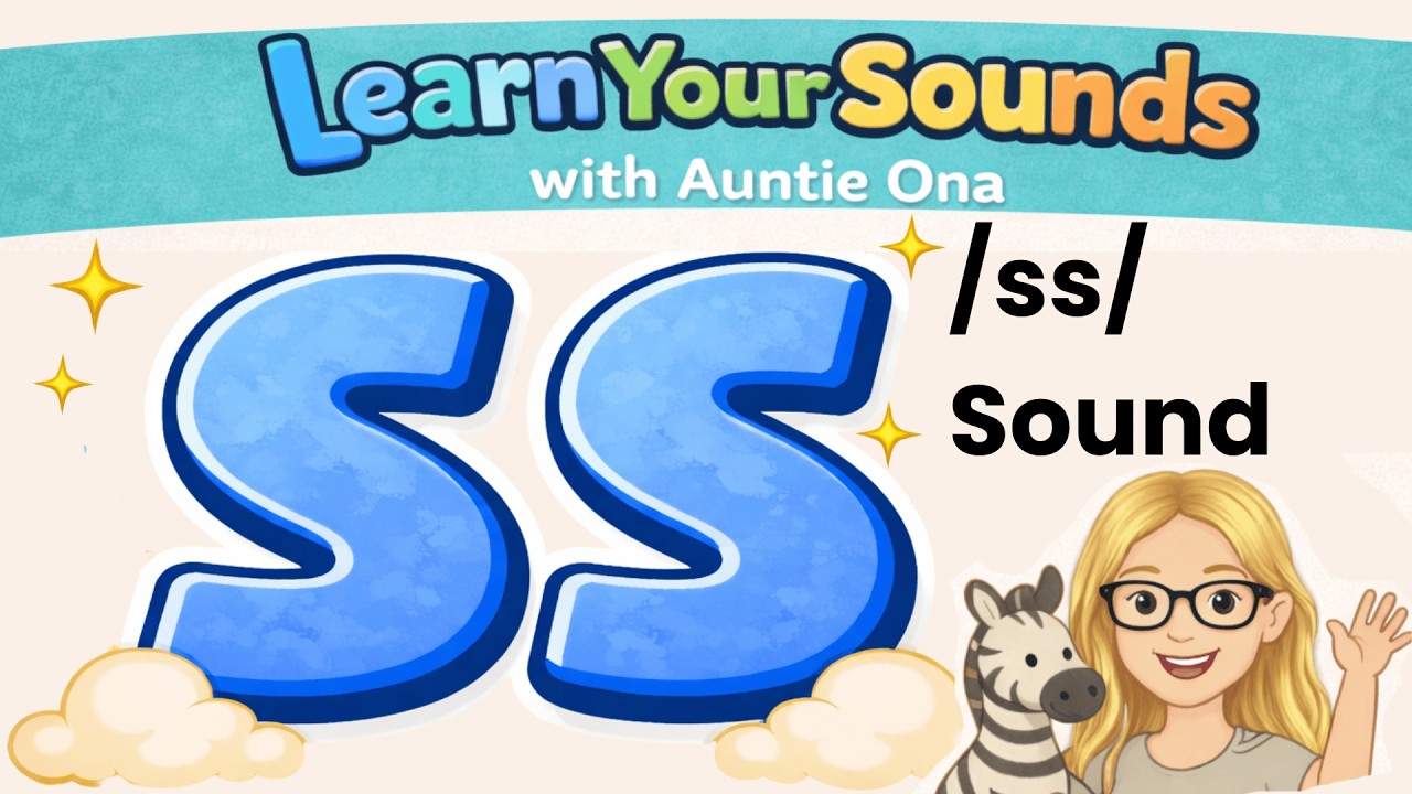 ‘ss’ Sound | Phonics for Kids | Blending & Real-Life Examples