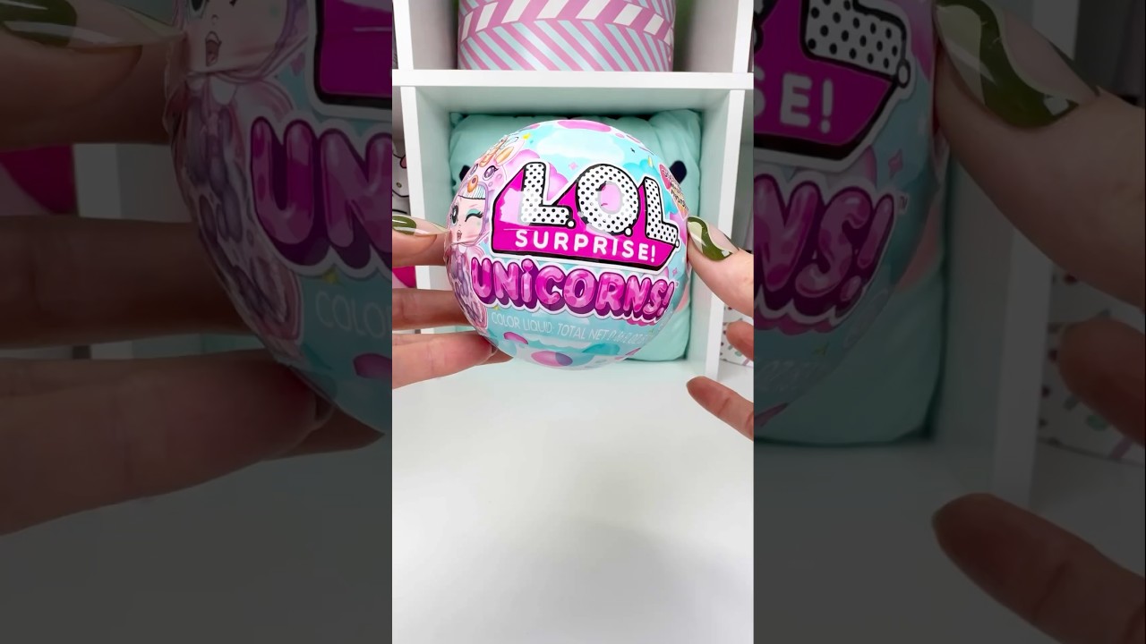 LOL Surprise UNICORNS 🦄 #asmr #diy #unicorn