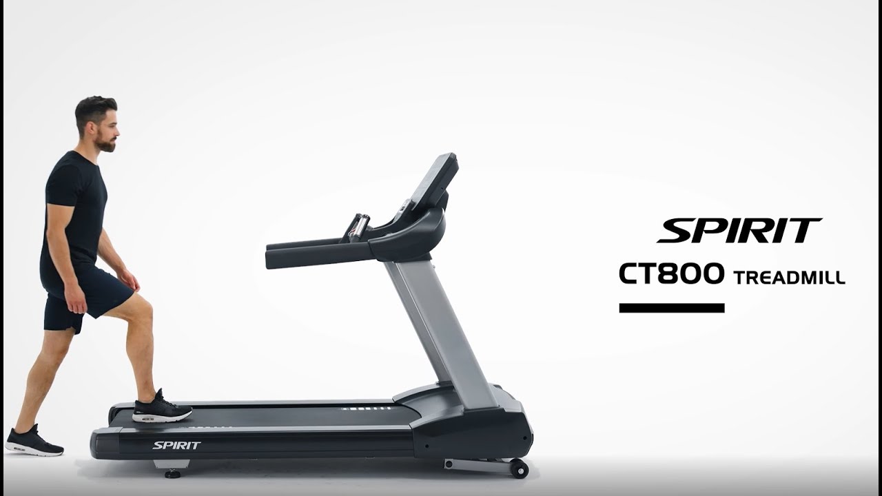 Premium Features at a Great Price with the CT800 Treadmill by Spirit Fitness