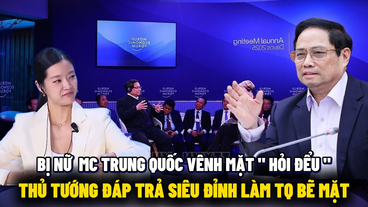 Bị nữ MC Trung Quốc vênh mặt HỎI ĐỂU , thủ tướng Phạm Minh Chính đáp trả siêu đỉnh | VIET DISCOVERY