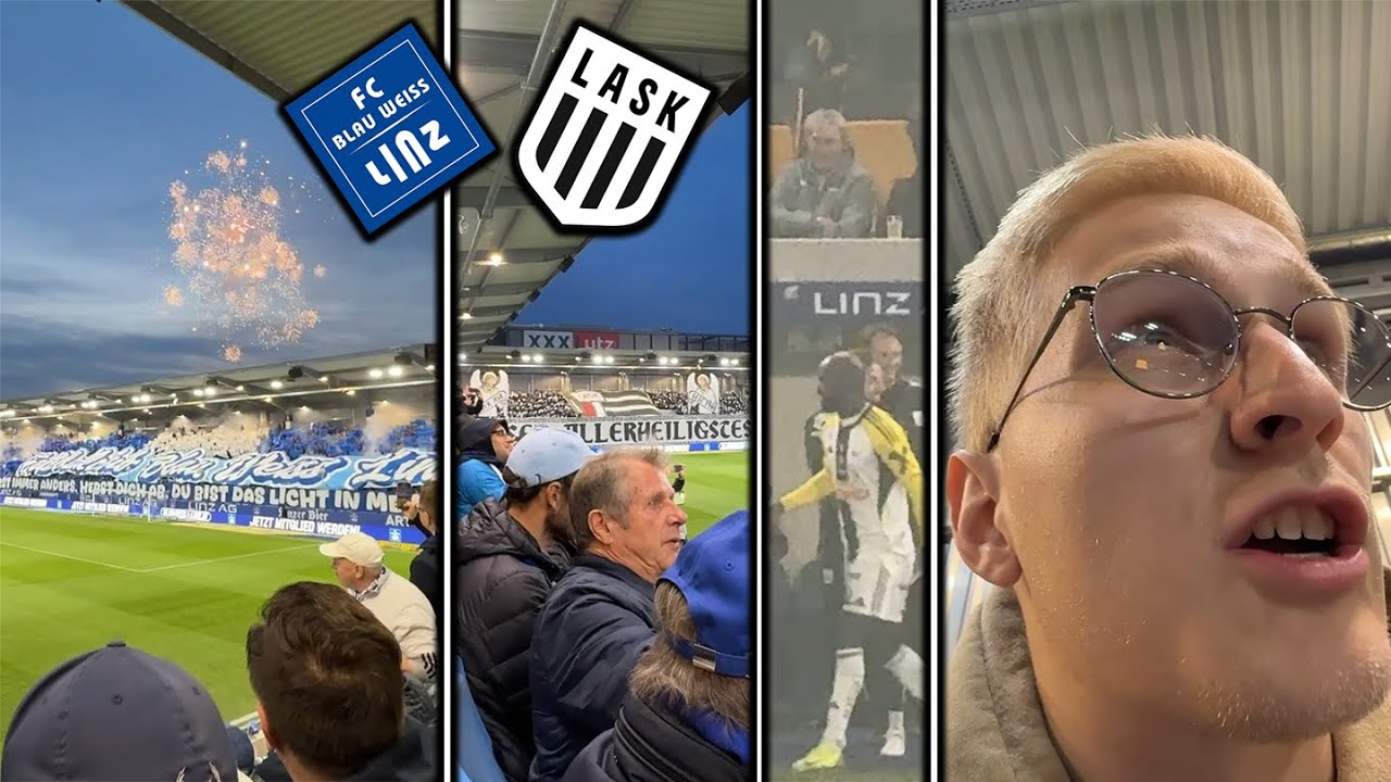 BLAU WEISS LINZ vs. LASK | LINZER DERBY⚽