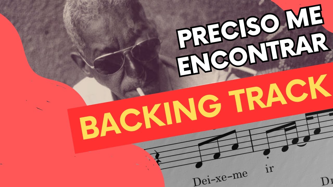 Preciso me encontrar - Backing track com partitura
