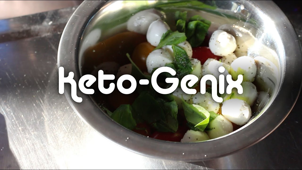 Caprese schnell gemacht - KetoGene Rezepte - Keto-Genix