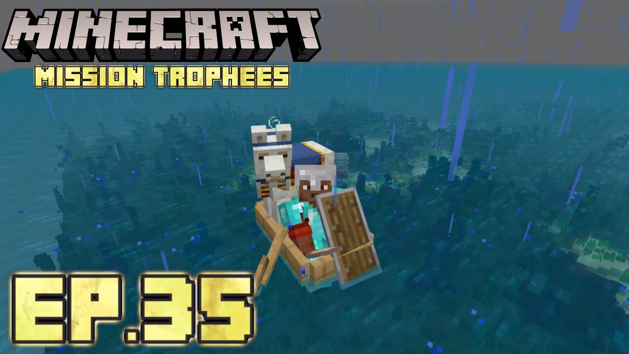Let's play Minecraft survie ep.35: un grand voyage en mer