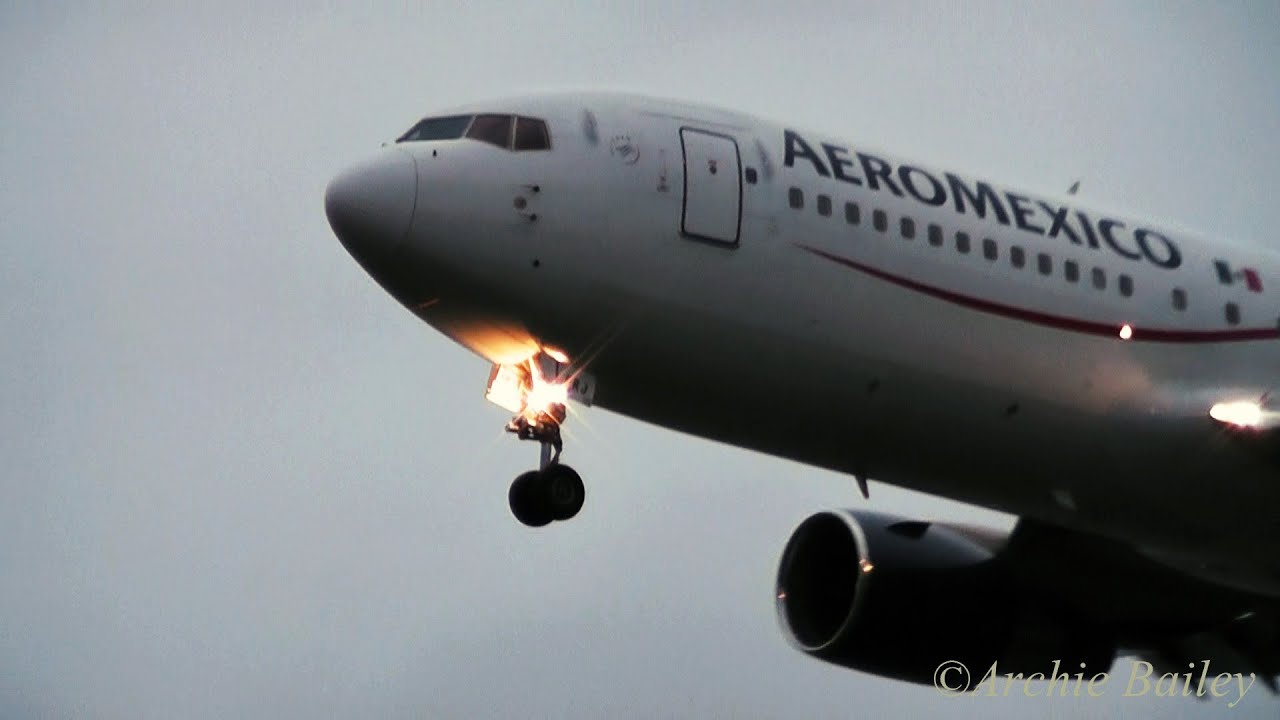First Capture: Aeromexico 767-200 Land at London Heathrow | LHR/EGLL + With ATC.